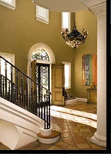 Stately southern home design